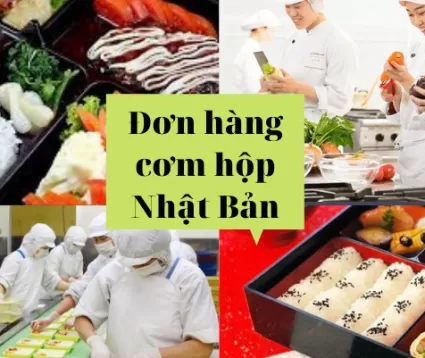 TUYỂN 15 NỮ CHẾ BIẾN CƠM HỘP TẠI NHẬT BẢN